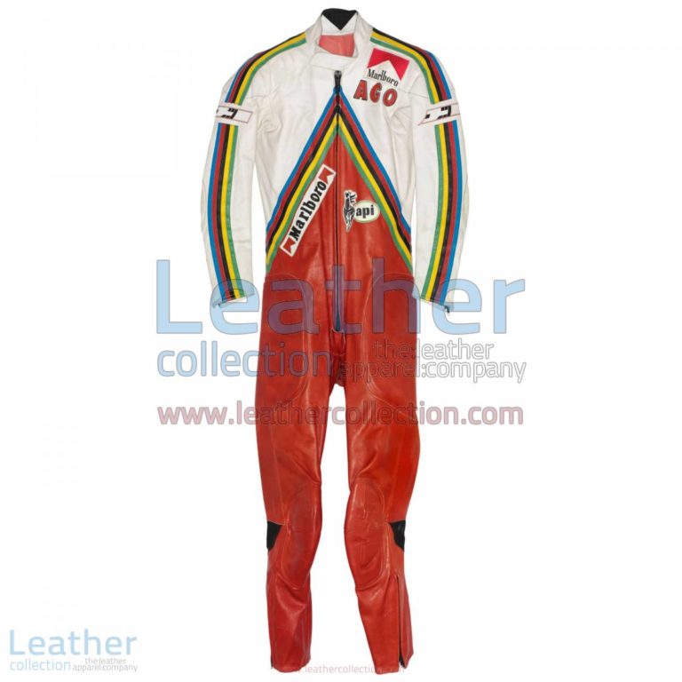 Giacomo Agostini MV Agusta GP 1975 Race Suit | race suit,mv agusta