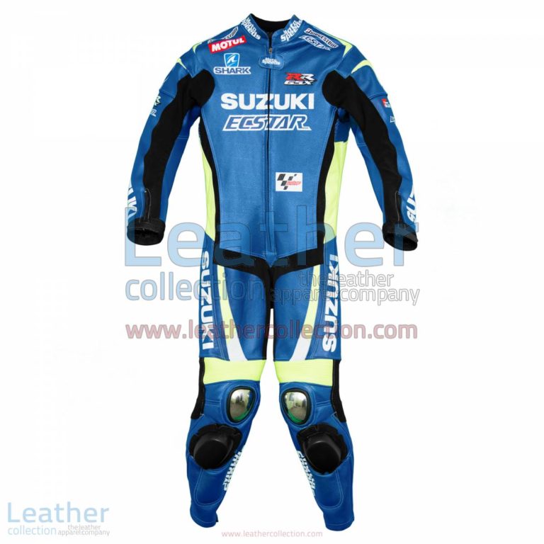Aleix Espargaro Suzuki 2015 MotoGP Leathers | motogp leathers,suzuki leathers