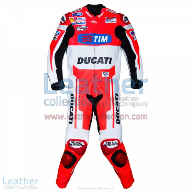 Andrea Dovizioso Ducati MotoGP 2015 Leathers | Ducati Leathers,MotoGP 2015
