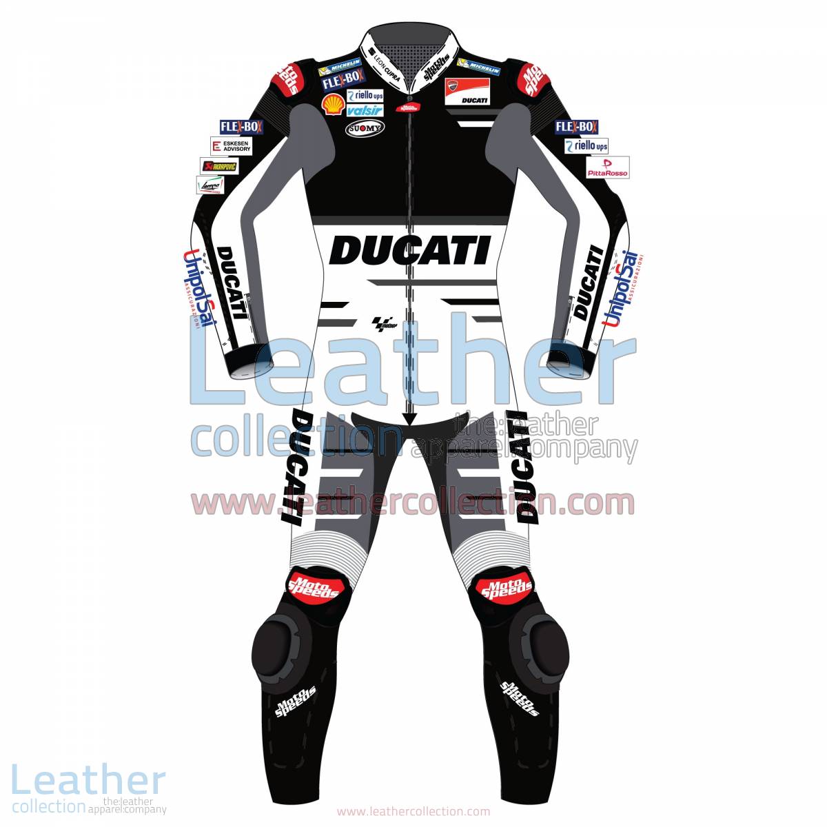 Andrea Dovizioso Ducati MotoGP 2018 Leather Suit Black | ducati suit,Andrea Dovizioso Ducati MotoGP 2018 Leather Suit Black