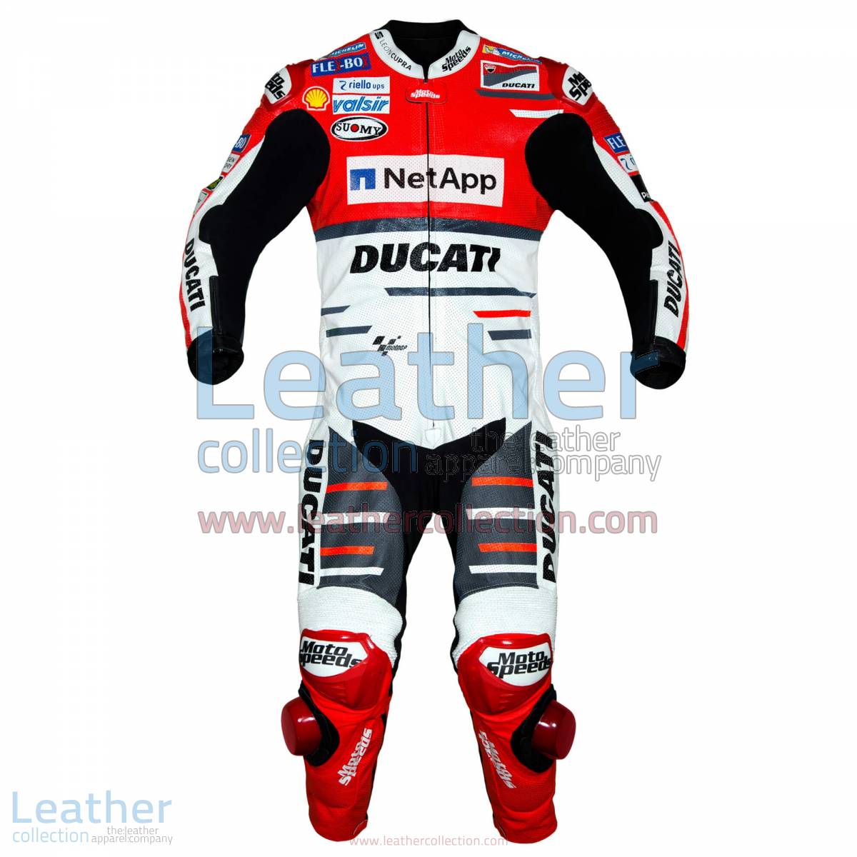 Andrea Dovizioso Ducati MotoGP 2018 Leather Suit | Ducati leather suit,Andrea Dovizioso Ducati MotoGP 2018 Leather Suit