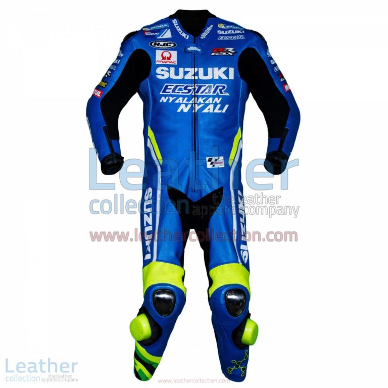 Andrea Iannone Suzuki MotoGP 2018 Leather Suit | andrea iannone,Andrea Iannone Suzuki MotoGP 2018 Leather Suit