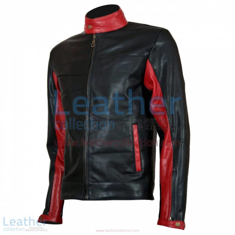 Batman Biker Black Leather Jacket | movie jacket,batman leather jacket