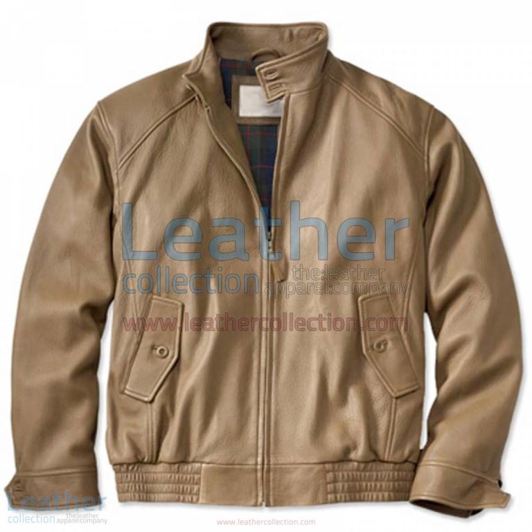 Beige Leather Bomber Jacket | leather bomber jacket,beige bomber jacket