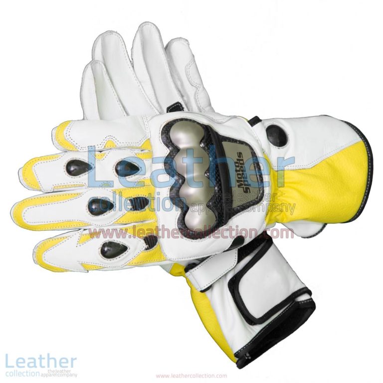 Ben Spies 2010 Leather Motorbike Gloves | motorcycle gloves,Ben Spies