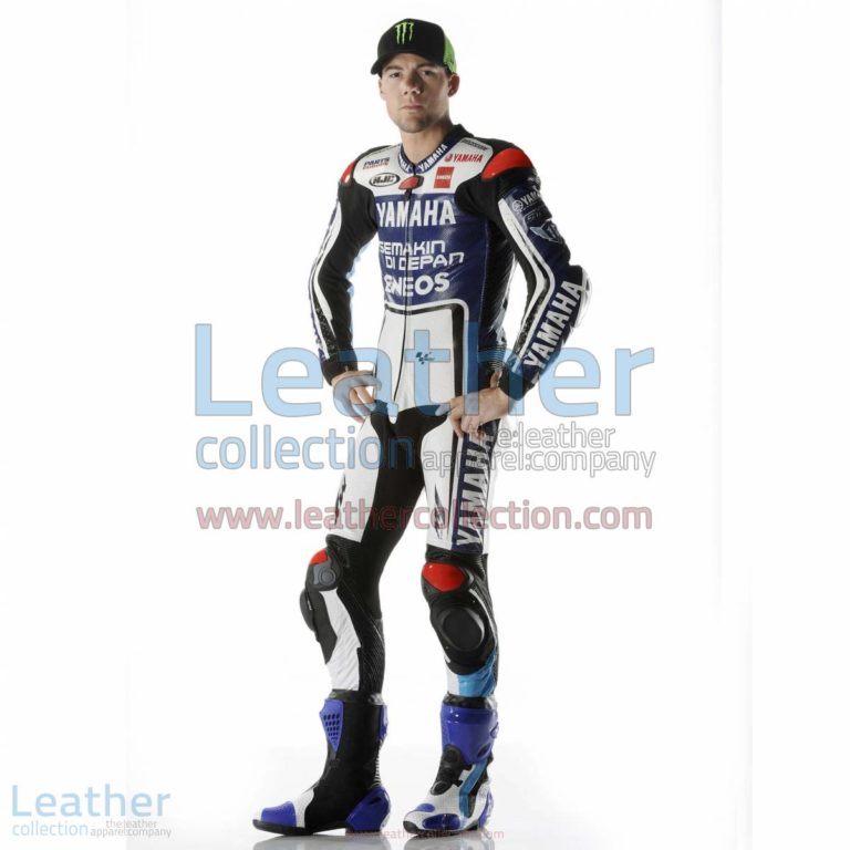 Ben Spies Yamaha 2012 MotoGP Leather Biker Suit | Yamaha suit,biker suit