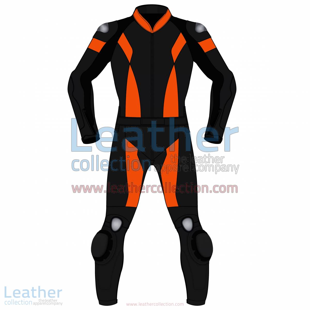 Bi Color Two-Piece Motorbike Leather Suit For Men | Two Piece motorcycle Suit,Bi Color Two-Piece motorcycle Leather Suit For Men