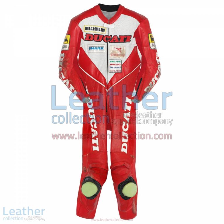 Carl Fogarty Ducati WSBK 1994 Racing Suit | racing suit,ducati racing suit