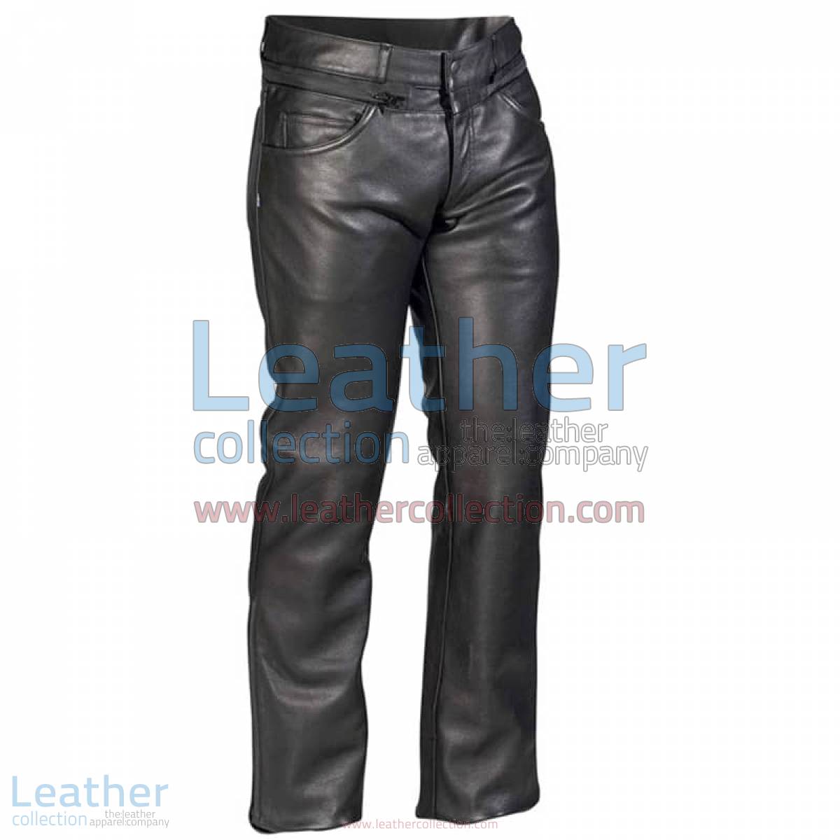 Classic Leather Pants | leather pants,classic pants