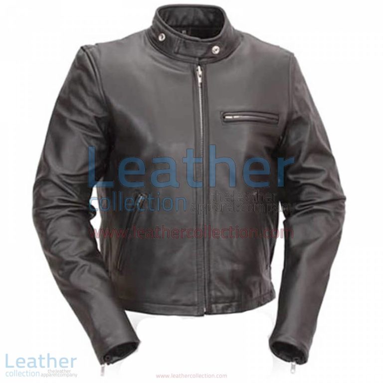 Classic Leather Scooter Jacket | scooter jacket,classic leather jacket