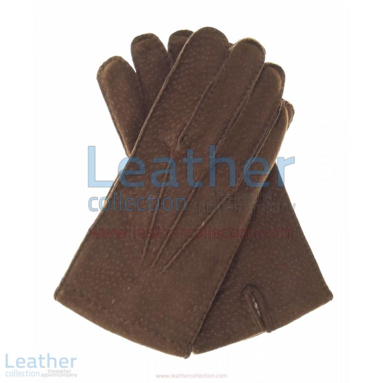 Coffee Leather Dress Gloves | dress gloves,leather dress gloves