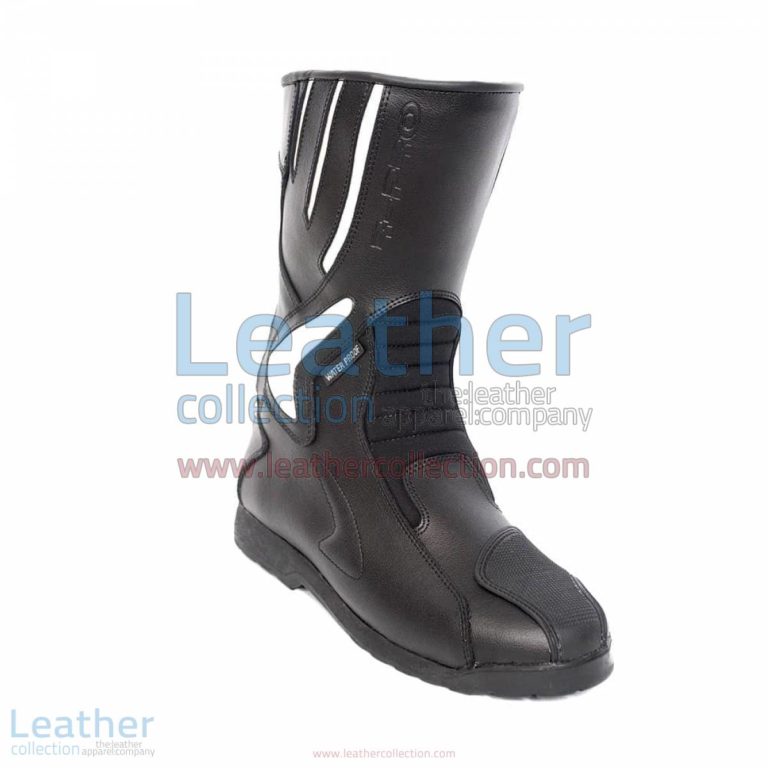 Crescent Leather Moto Boots | moto boots,leather moto boots