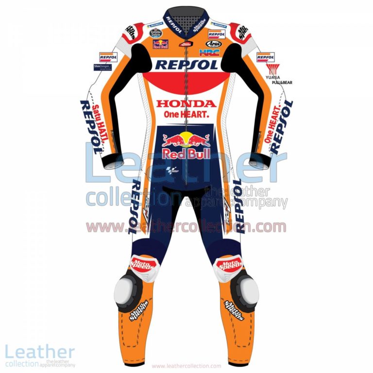 Dani Pedrosa Honda Repsol MotoGP 2018 Leather Suit | Dani Pedrosa,Dani Pedrosa Honda Repsol MotoGP 2018 Leather Suit