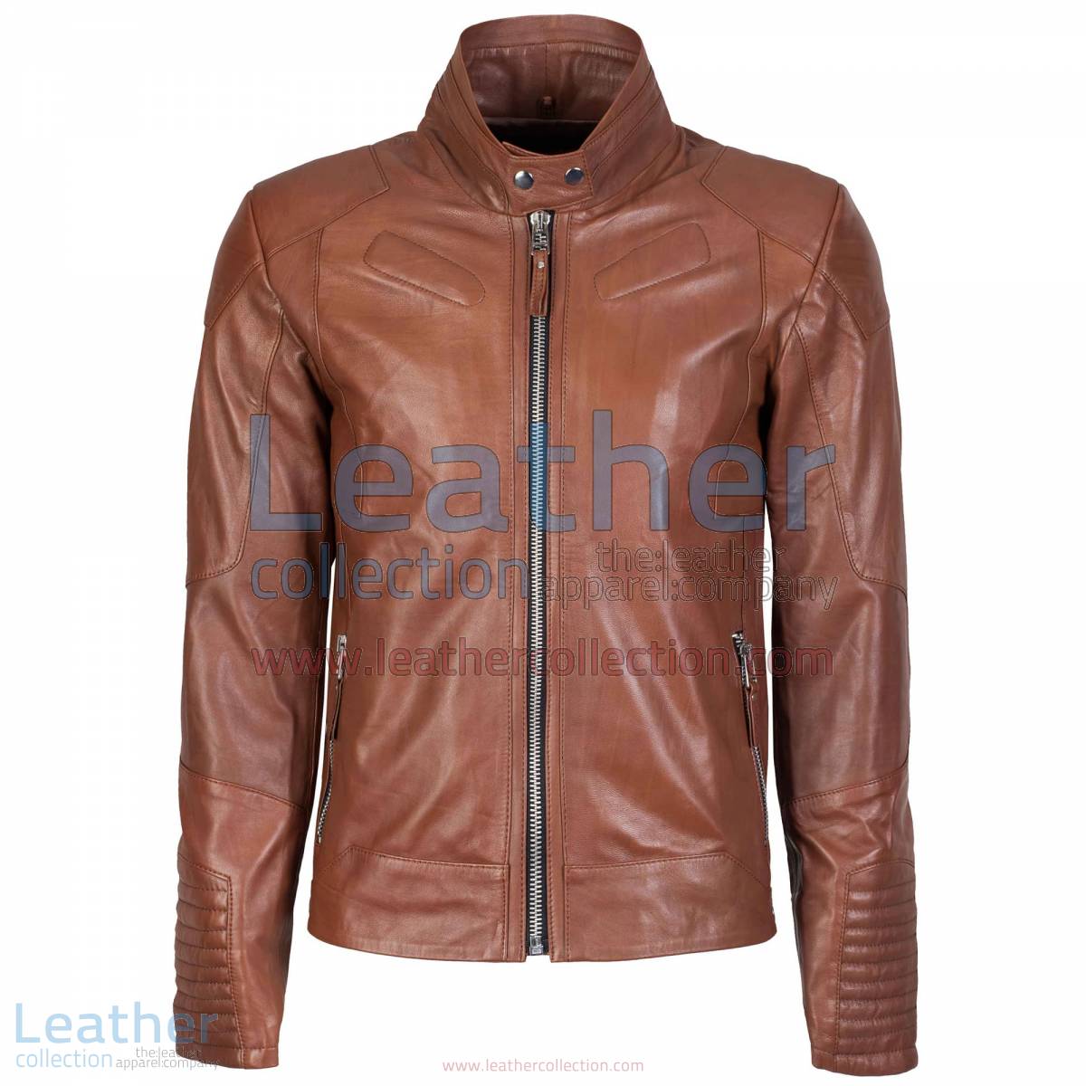 Deuce Classic Biker Leather Jacket Antique Brown | biker jacket,classic biker jacket
