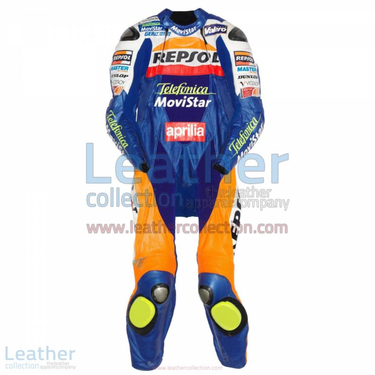 Fonsi Nieto Aprilia GP 2003 Leather Suit | motorcycle clothing,aprilia suit