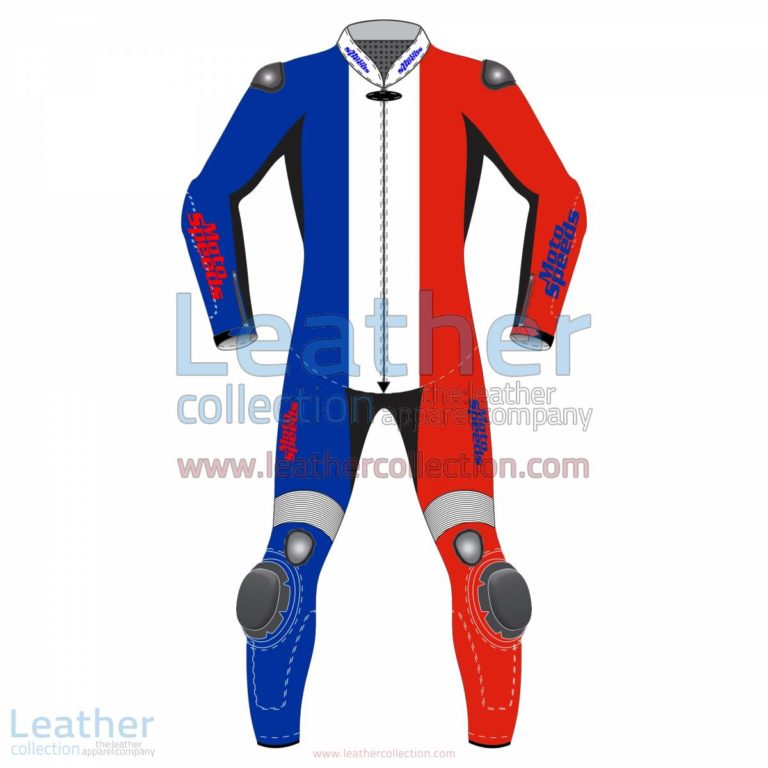 France Flag Motorbike Race Leathers | race leathers,motorcycle race leathers