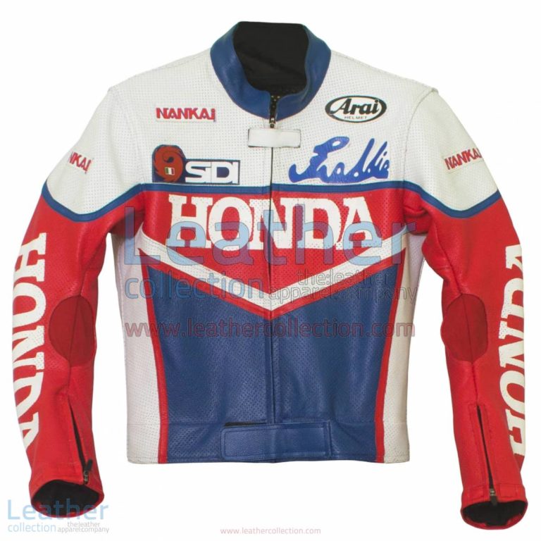 Freddie Spencer Honda Daytona 1985 Leather Jacket | Freddie Spencer,Honda Leather jacket