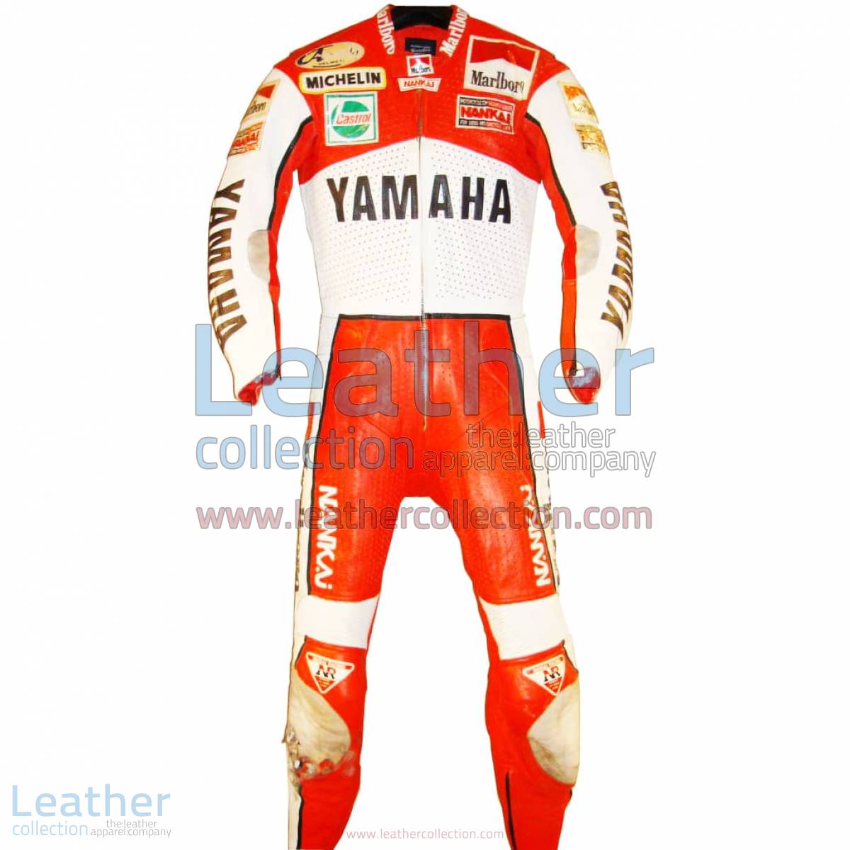 Freddie Spencer Marlboro Yamaha GP 1989 Leathers | yamaha apparel,yamaha leathers