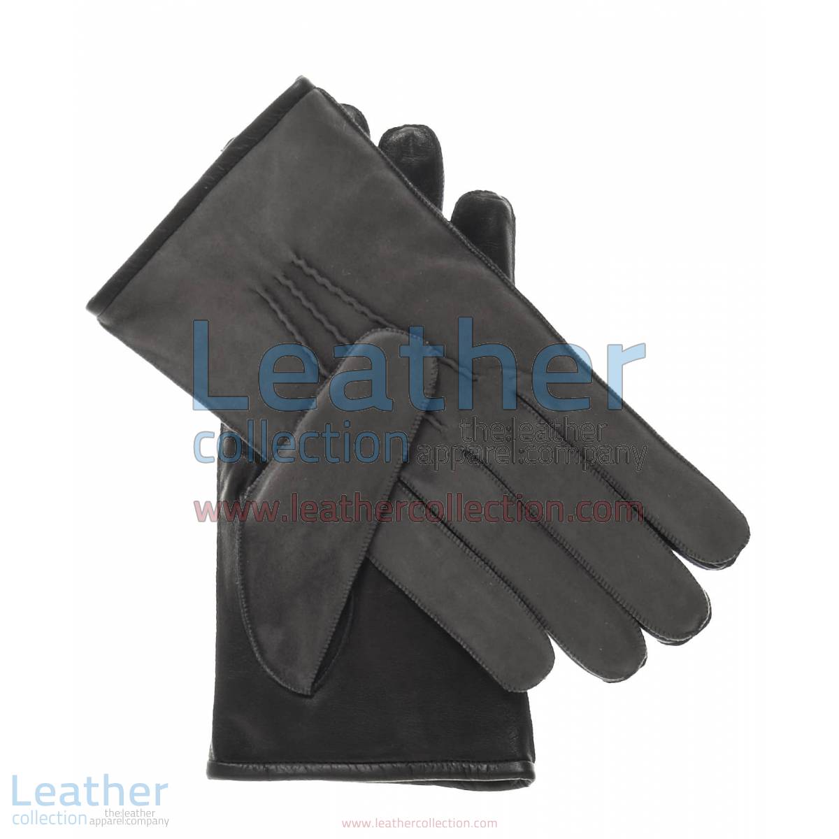 Grey Suede and Lambskin Gloves | suede gloves,grey suede gloves
