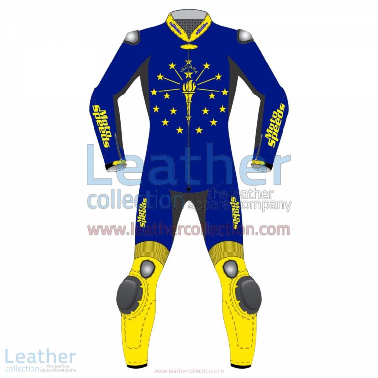 Indiana Flag Motorbike Racing Suit | racing suit,motorcycle racing suit