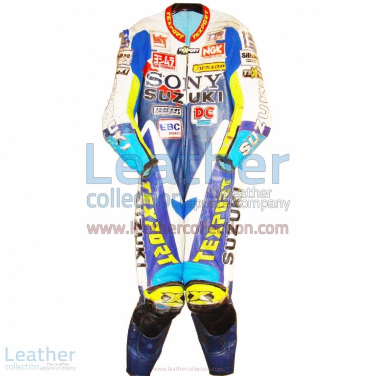 James Haydon Suzuki BSB 1998 Leathers | moto leathers,suzuki leathers