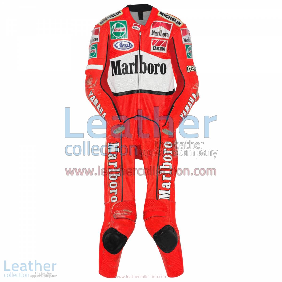 Jean Michel Bayle Marlboro Yamaha GP 1996 Suit | marlboro yamaha,yamaha suit