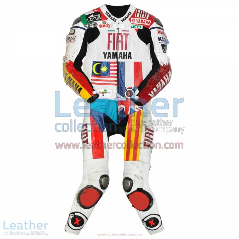 Jorge Lorenzo Yamaha MotoGP 2008 Leathers | Jorge Lorenzo,Yamaha leathers