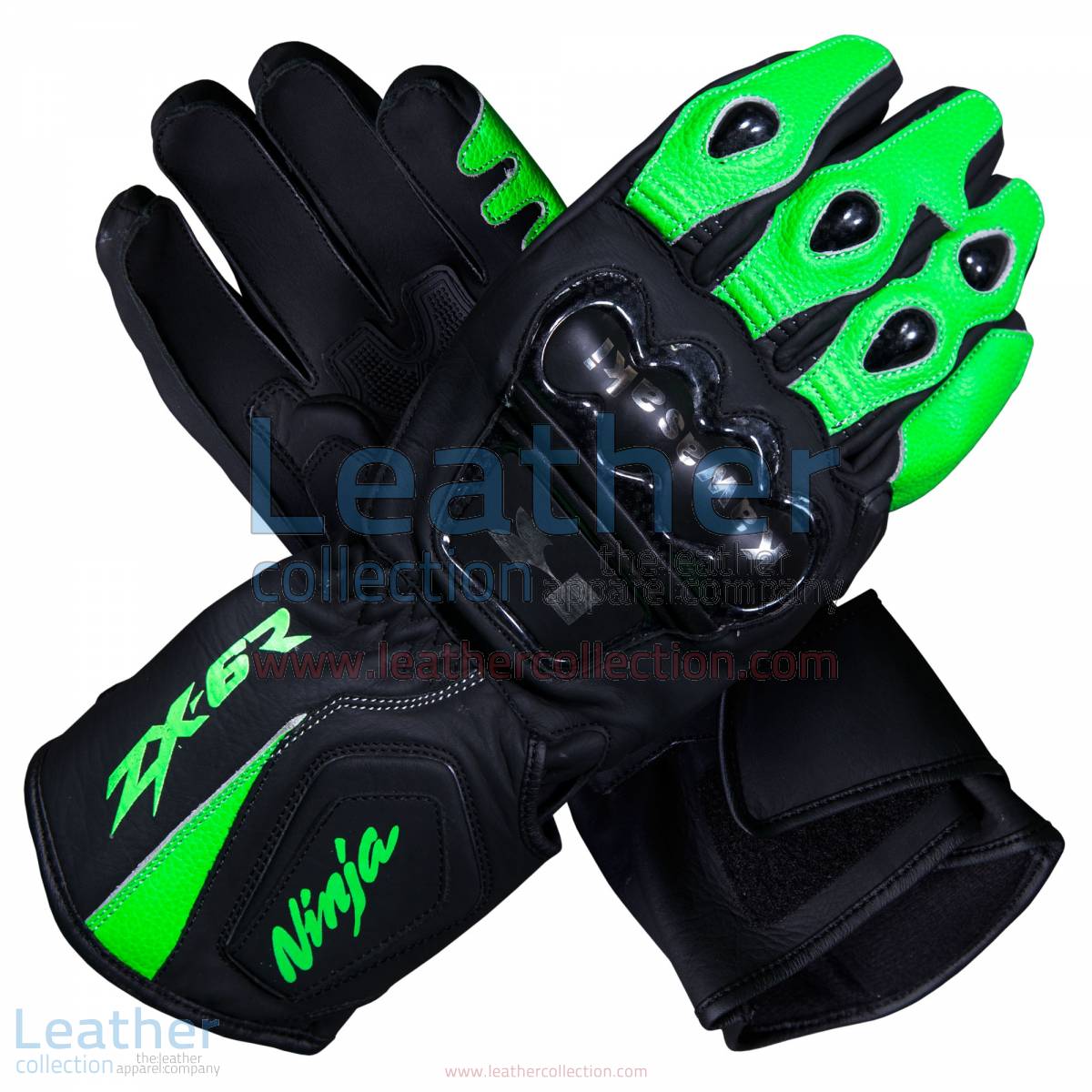 Kawasaki Ninja ZX-6R Leather Motorcycle Gloves | Kawasaki Ninja,Kawasaki Ninja ZX-6R leather motorcycle gloves