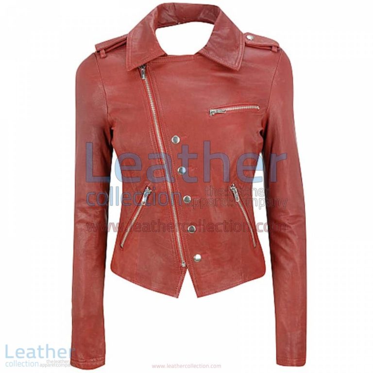 Cutaway Asymmetrical Leather Jacket Womens | asymmetrical jacket womens,asymmetrical leather jacket