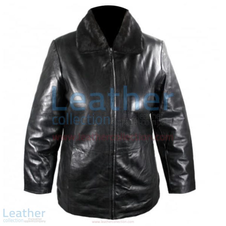 Leather Jacket With Fur Collar | jacket with fur collar,leather jacket with fur collar
