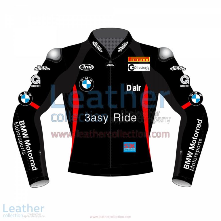 Leon Haslam BMW Motorcycle Jacket Black | Leon Haslam,BMW Motorcycle Jacket