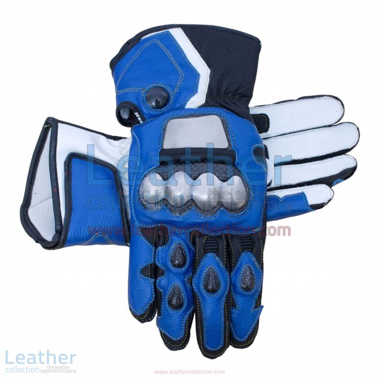 Leon Haslam Motorbike Riding Leather Gloves | riding gloves,motorcycle leather gloves