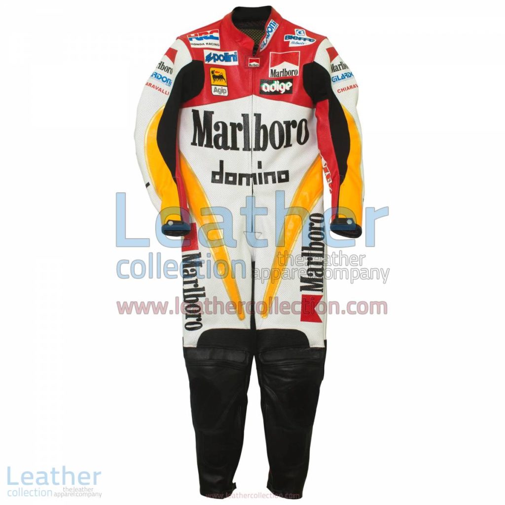 Loris Capirossi Honda GP 1995 Racing Suit | honda racing apparel,honda ...