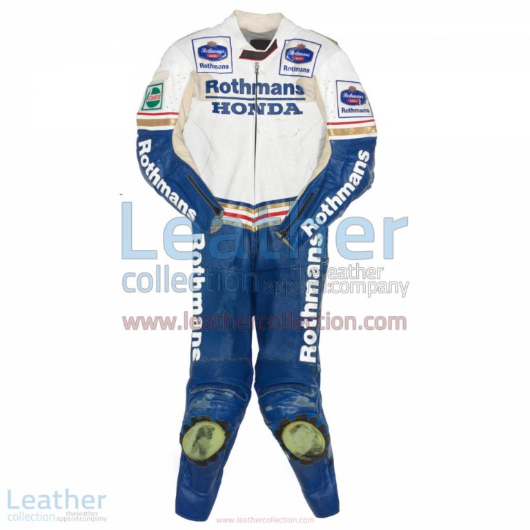 Luca Cadalora Rothmans Honda GP 1991 Leather Suit | leather suit,rothmans honda