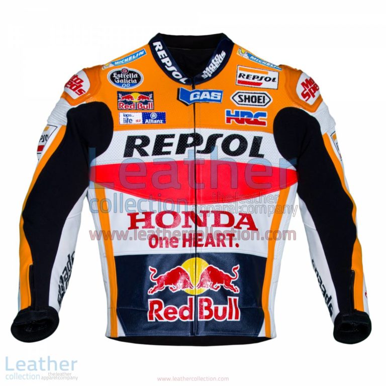Marc Marquez Honda Repsol MotoGP 2016 Leather Jacket | Marc Marquez,Marc Marquez Honda Repsol MotoGP 2016 Leather Jacket
