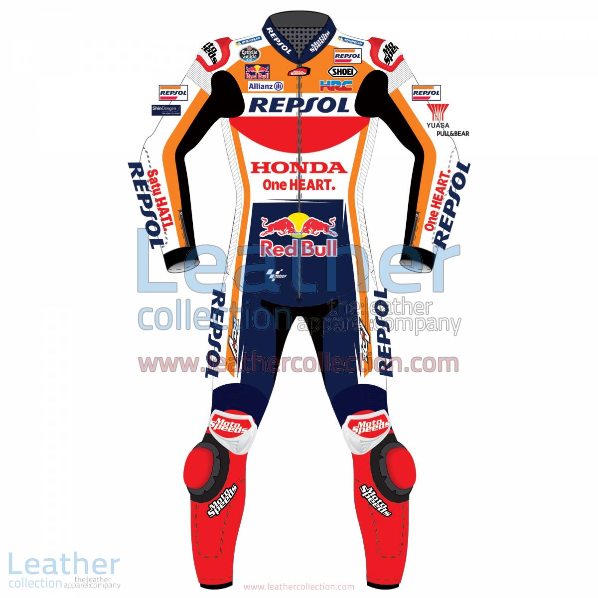 Marquez Honda Repsol MotoGP 2018 Leather Suit | Honda Repsol,Marquez