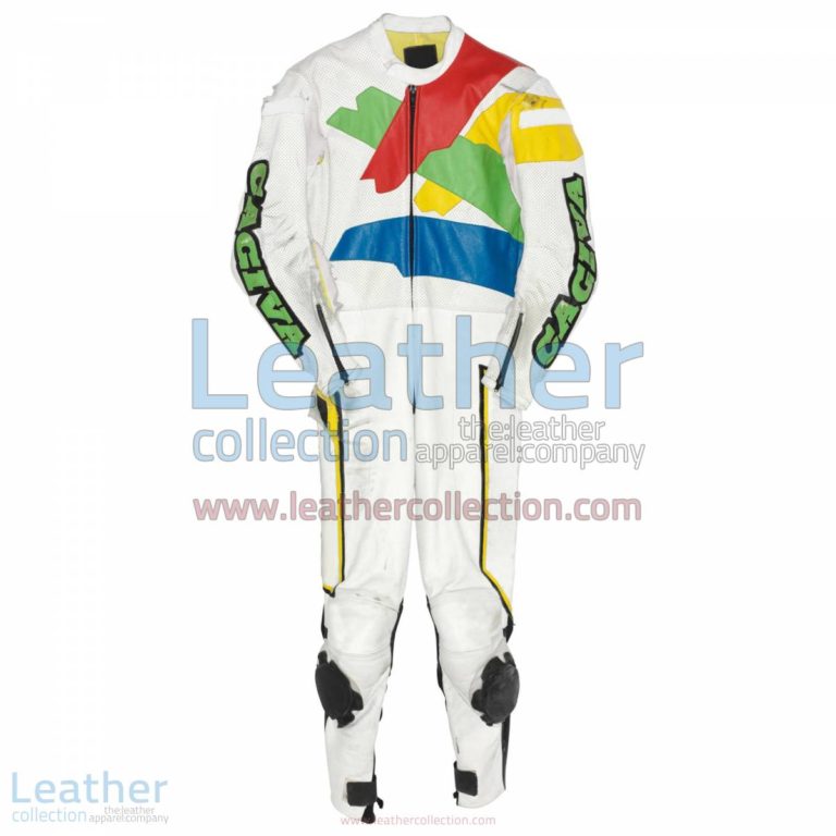 Marco Lucchinelli Cagiva GP 1985 Race Suit | race apparel,race suit