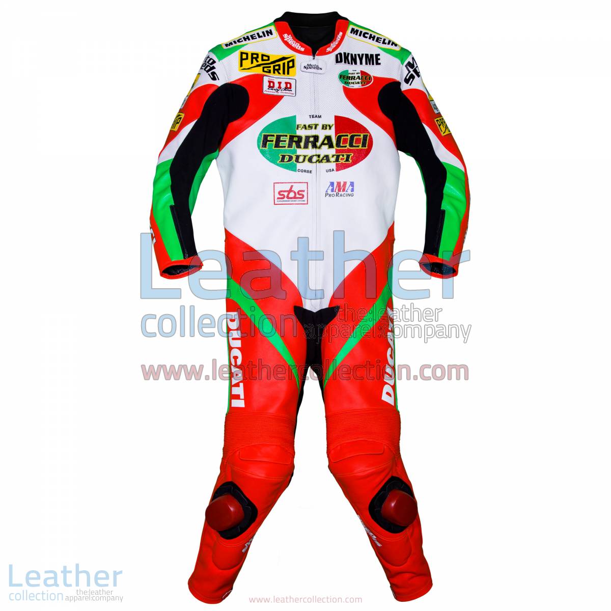 Mat Mladin Ducati AMA Race Suit | ducati apparel,ducati race suit