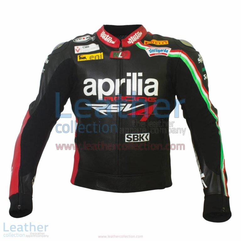 Max Biaggi Aprilia Motorbike Leather Jacket | motorcycle leather jacket,Aprilia jacket