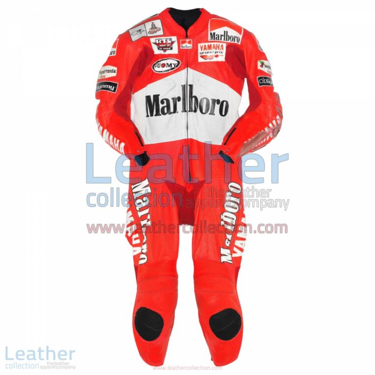 Max Biaggi Marlboro Yamaha GP 2001 Leathers | max biaggi,yamaha leathers