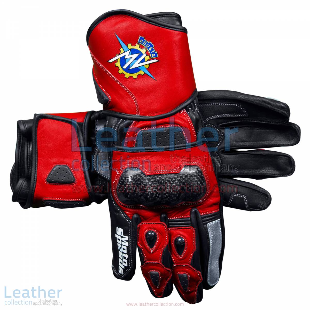 MV Agusta 2017 Leather Motorcycle Gloves | MV Agusta gloves,MV Agusta 2017 Leather Motorcycle Gloves