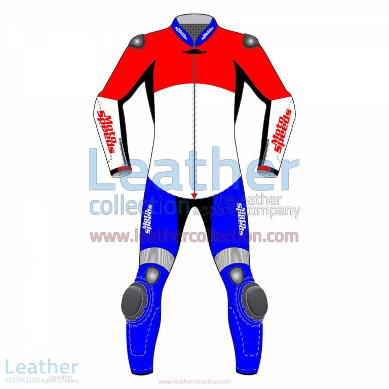 Netherlands Rounded Flag Leather Moto Suit | moto suit,leather moto suit