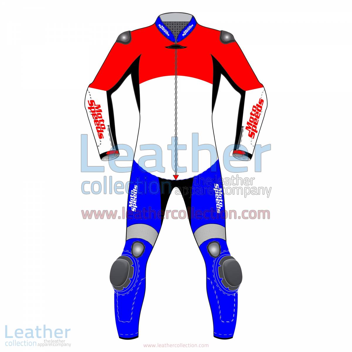 Netherlands Rounded Flag Leather Moto Suit | moto suit,leather moto suit