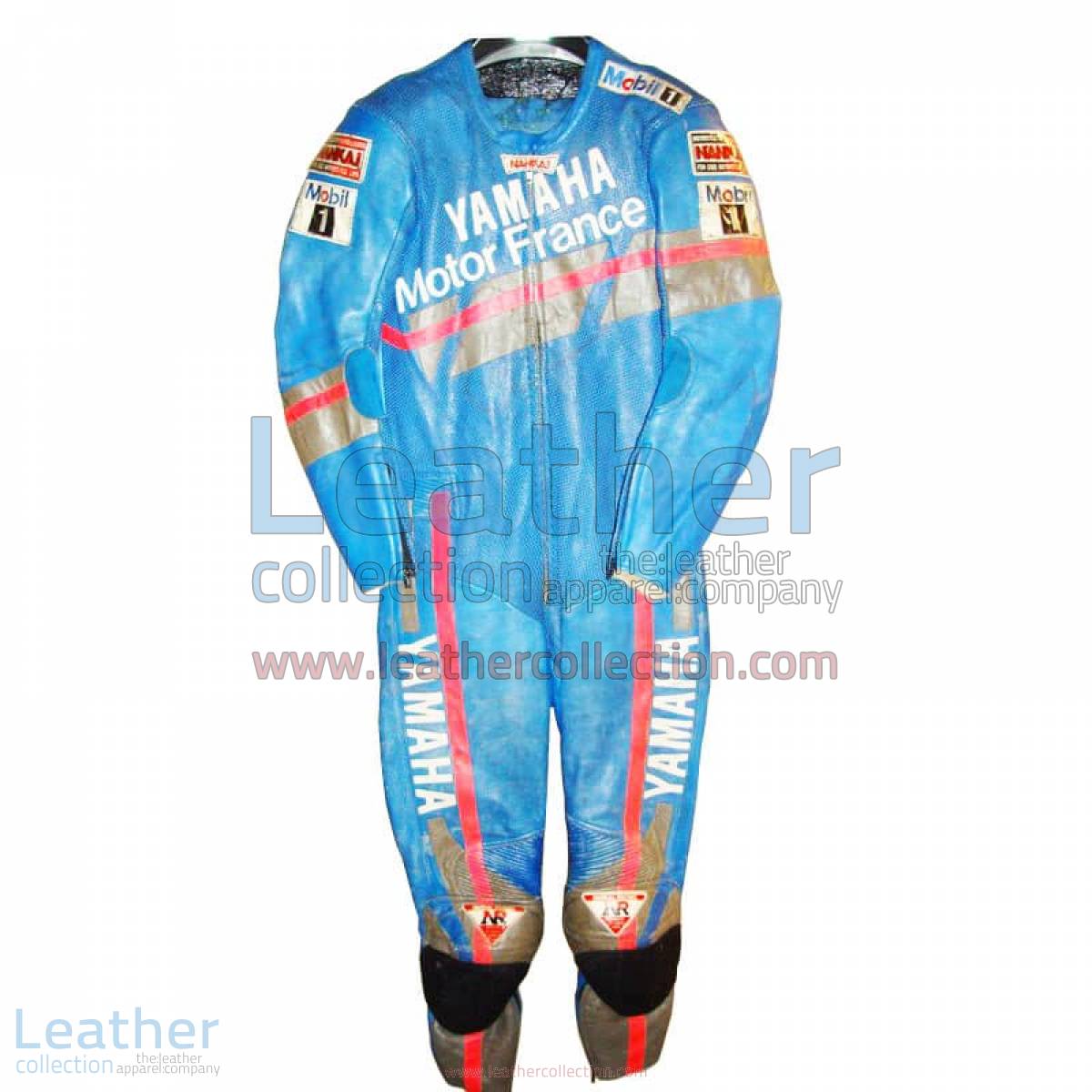 Niall Mackenzie Yamaha GP 1991 Leathers | yamaha racing apparel,yamaha leathers