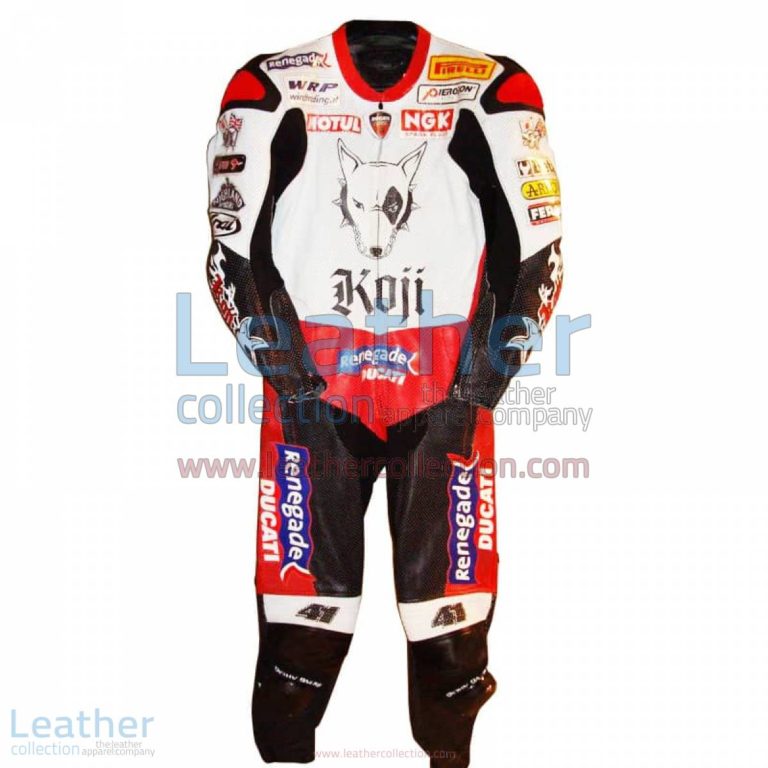 Noriyuki Haga Ducati WSBK 2004 Racing Suit | ducati racing,ducati racing suit