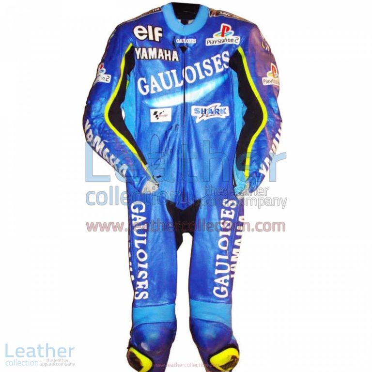 Olivier Jacque Yamaha GP 2002 Racing Leathers | racing leathers,Yamaha racing leathers