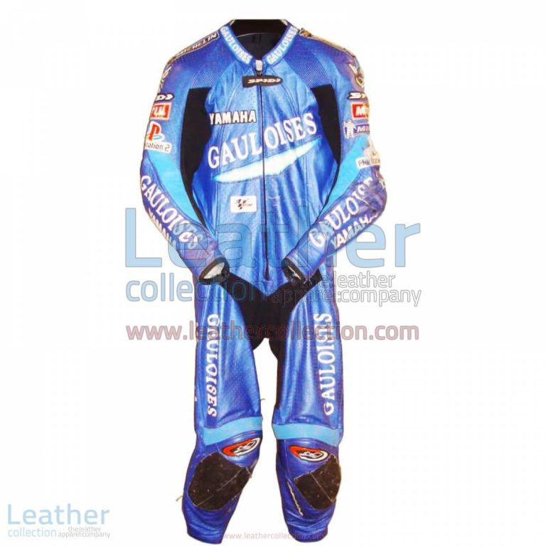 Olivier Jacque Yamaha GP 2003 Racing Suit | yamaha racing apparel,yamaha racing suit