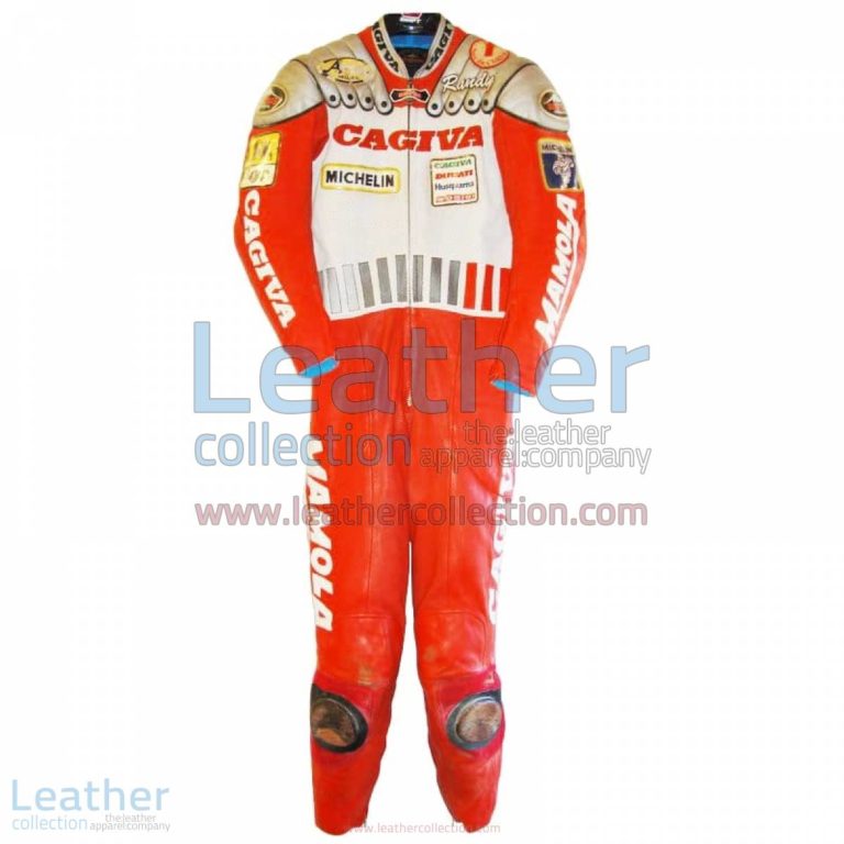 Randy Mamola Cagiva GP 1989 Race Suit | race suit,randy mamola