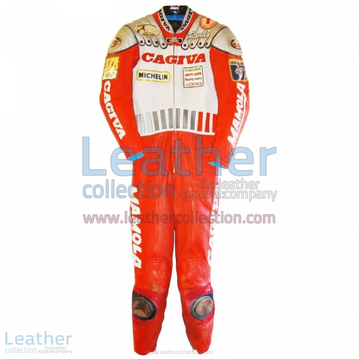 Randy Mamola Cagiva GP 1989 Race Suit | race suit,randy mamola