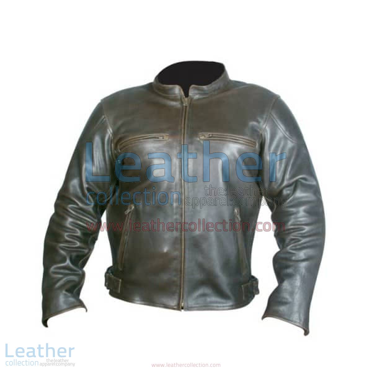 Retro Brown Leather Jacket | brown leather jacket,retro brown leather jacket